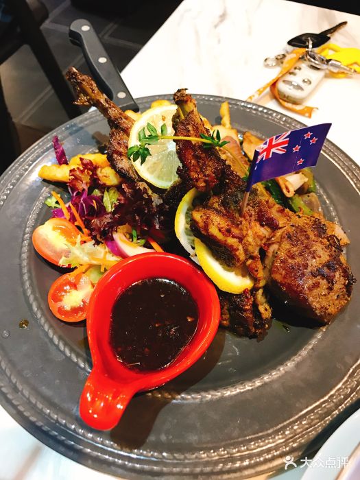 新西兰小羊排-新西兰柠檬羊架-菜-新西兰柠檬羊架图片-中山美食-大众