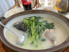 天目湖砂锅鱼头-翠茗农庄土菜馆(天目湖店)