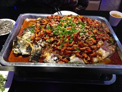 香辣烤鱼-江边城外烤全鱼(龙德广场店)