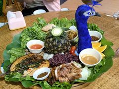 -沐毫傣泐云南菜孔雀宴•手抓饭傣味烧烤(曼听公园店)
