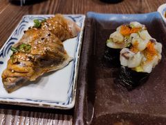 火炙三文鱼皮寿司-大雄寿司(中华广场店)