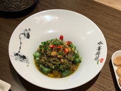 皮蛋秋葵-龙少爷碳火干锅(环球中心店)