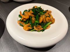 韭菜苔炒河虾-湖里春风·淮扬菜(丽泽天街店)