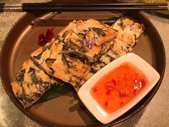 紫菜海鲜墨鱼煎饼-肴约·花园式餐厅(湖里店)