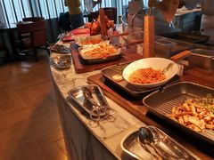 自助取餐区-洲际酒店·地平线全日餐厅HORIZON CAFÉ