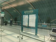 -龙阳路磁悬浮列车总站-停车场