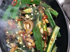 小炒秋葵-小大董·烤鸭(凤凰汇店)