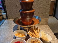 巧克力喷泉-比格比萨自助(南京万达茂店)