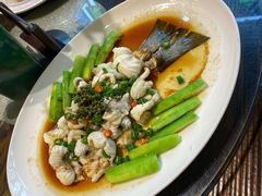 鲜花椒蒸桂花鲈-猪肉婆私房菜(容桂总店)