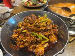 干锅辣子鸡-阿婉贵州苗家酸汤鱼(梅林店)