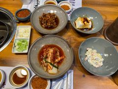 辣白菜-草家酱蟹炭火烤肉店(珲春南路一店)