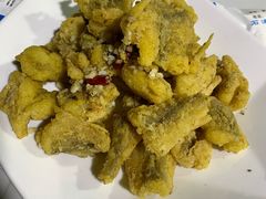 椒盐九肚鱼-胖大嫂渔家排档·全海景餐厅(渔村店)