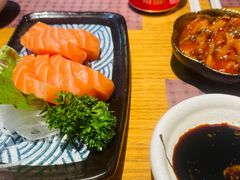 三文鱼刺身-林妈妈村·日式料理(宝山万达店)