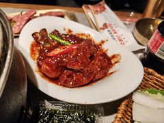 -草家酱蟹炭火烤肉店(珲春南路一店)
