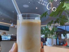 麦香冰拿铁-fishtank鱼缸咖啡(三山街店)