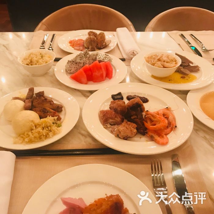 青岛涵碧楼酒店自助餐图片