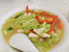 丝瓜烧老豆腐-辣公子·千岛湖私房菜(滨江店)