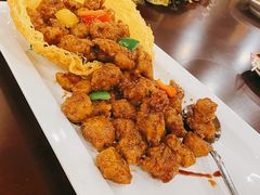 彩椒巴东牛仔粒-万宝海鲜舫(劳动公园店)