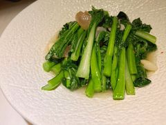 猪油渣炒菜心-百味馆·粤菜·湛江菜(后海花园店)