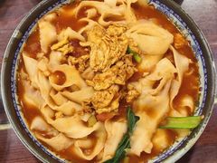 西红柿鸡蛋炒刀削面-老三削面(平阳北街店)