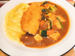 炸鱼排咖喱蛋包饭-池奈·咖喱蛋包饭(熙地港店)