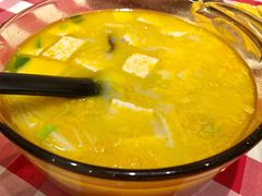 鸡汤小白菜煮榆林豆腐-西贝(金桥店)
