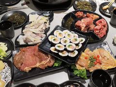 -啊美丽炭火烤肉(滑翔一店)