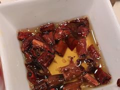 现炸辣椒油-阳坊胜利涮羊肉(阳坊老店)