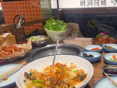 -明洞阿姨·韩式酱蟹烤肉·创意料理(三元桥店)