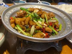 干锅肥肠护心肉-95号酱骨·一块豆腐(展春园西路店)