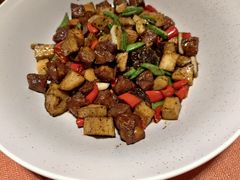 杏鲍菇牛仔粒-西安饭庄·非遗陕菜(钟楼店)