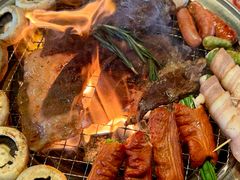 -叽叽扎扎烤肉场(生态城万达店)