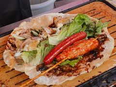 熏肉大饼+里脊+火腿-东北熏肉大饼(后湖店)