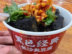 黑色经典臭豆腐生胚-黑色经典臭豆腐·湖南特产(坡子街店)