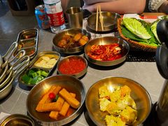 -草家酱蟹炭火烤肉店(珲春南路一店)