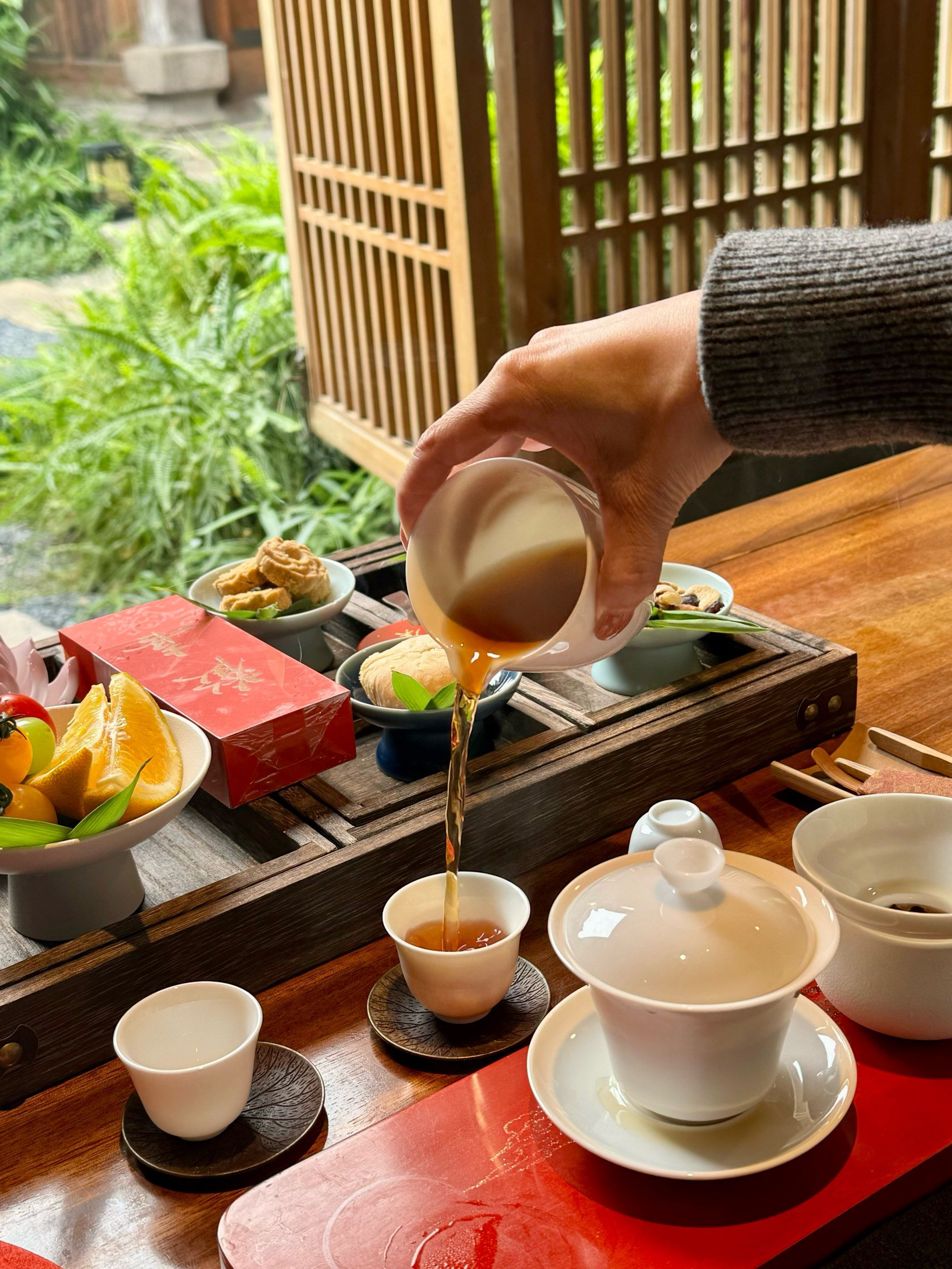 在三坊七巷百年老宅里泡茶是什么样的体验?