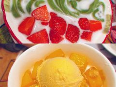 士多啤梨芒果绿茶拉面-甜心妈妈·榴莲星级糖水(北京路总店)