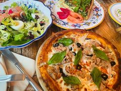 吞拿鱼披萨-Alimentari早午餐(安福路店)