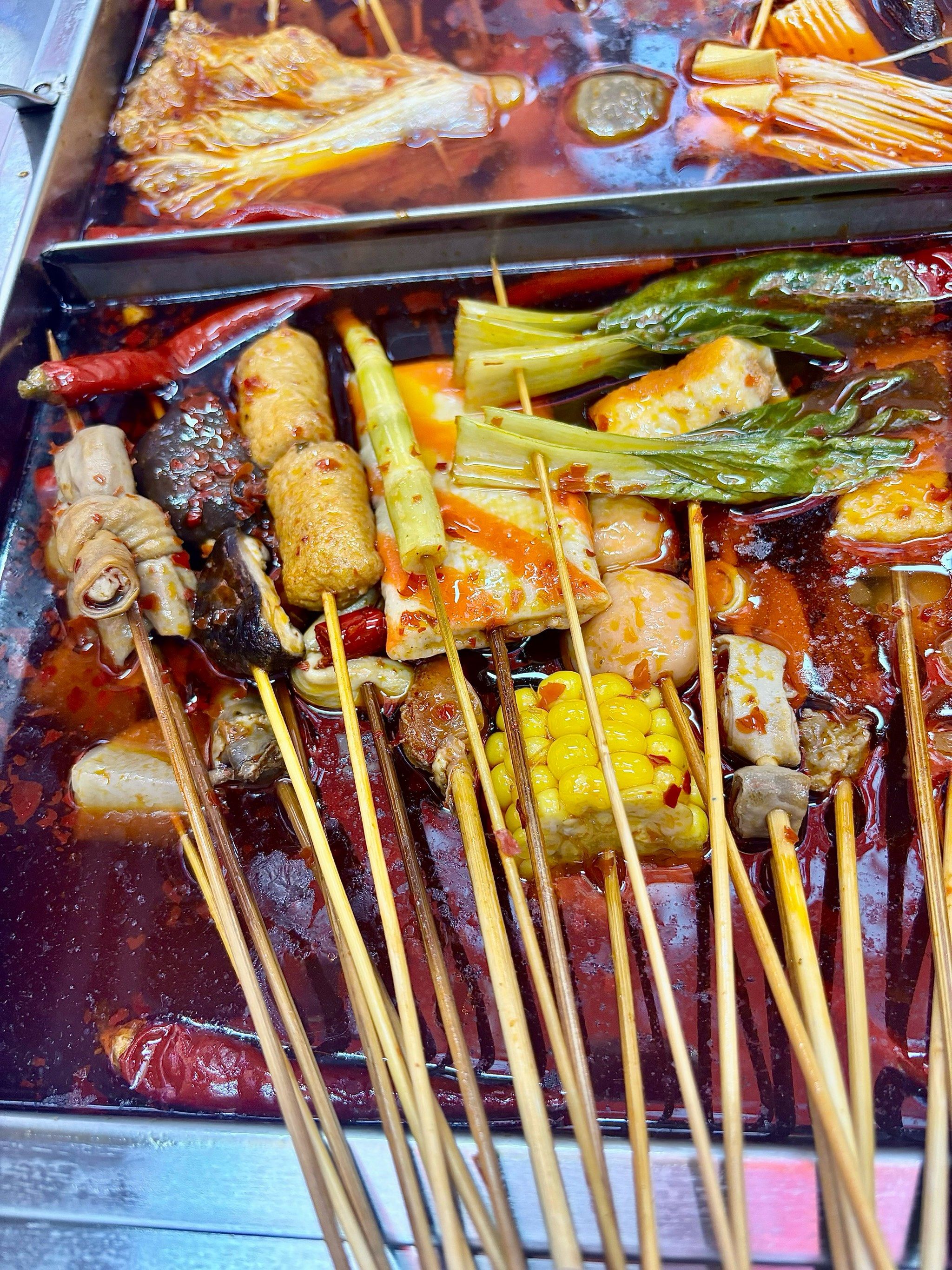 吃货本色,麻辣烫一下