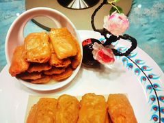 炸芋头拼炸番薯-香云轩·顺德菜(香云纱园林酒店店)