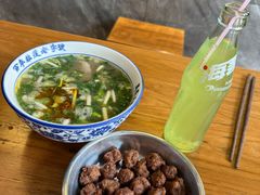 自制牛肉丸子-清真马杰山牛肉汤馆