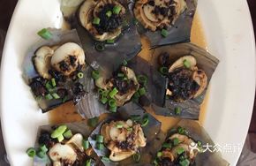 Steamed Scallop with Fermented Black Bean Sauce