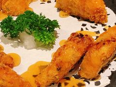 香酥鲑鱼饼-古京·臻致料理(月湖店)
