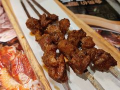 新鲜羊肉串-大师兄·西北小馆(南沙万达广场店)