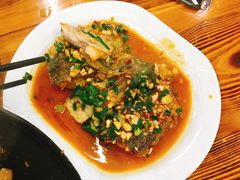炸辣椒鱼块-张氏父子常德肠子馆(红星总店)