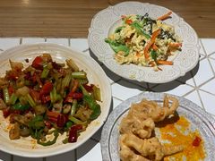 石耳炒蛋-十面欢腾·海鲜面·台式Bistro(长乐路店)