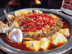 -探鱼·鲜青椒爽麻烤鱼(银泰城店)
