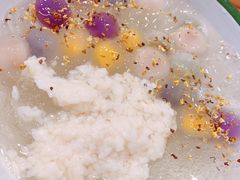 桂花酒酿五彩汤圆冰粉-甜心闲生传统手工冰粉(人民广场店)