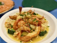 芝士九節蝦伊麵-盛港湾海鲜食府(黄沙店)
