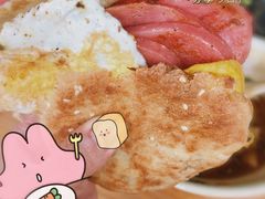 烧饼夹香肠-昌顺马记小吃店(昌盛园店)